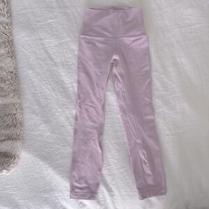 Lululemon Girls high waisted leggings (size 0)